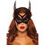 Black Glitter Women Adult Halloween Mask Costume Accessory - One Size - IMAGE 1