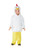 41" White and Yellow Chicken Toddler Halloween Costume - T1 - IMAGE 1