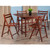 Taylor 5-Pc Set Drop Leaf Table w/ 4 Folding Chairs - IMAGE 3