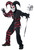 Red and Black Sinister Jester Boy Child Halloween Costume - Large - IMAGE 1