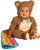 Brown and Beige Oatmeal Bear Unisex Infant Halloween Costume - IMAGE 1