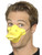 14" Yellow Unisex Adult Halloween Duck Beak Costume Accessory - One Size - IMAGE 1