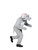 50" Gray and White Elephant Unisex Halloween Costume with Hood - Large - IMAGE 4