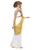 40" White and Gold Helen of Troy Women Adult Halloween Costume - Medium - IMAGE 4
