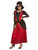 40" Black and Red Gothic Vampire Women Adult Halloween Costume - Small - IMAGE 2