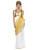 40" White and Gold Helen of Troy Women Adult Halloween Costume - Small - IMAGE 1