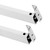 Set of 2 White Stainless Steel Window Flat Sash Rods 36" - IMAGE 1