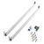 Set of 2 White Stainless Steel Window Flat Sash Rods 36" - IMAGE 2