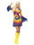 49" Vibrantly Colored 1960's Style Tie Dye Women Adult Halloween Costume - Large - IMAGE 1