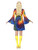 49" Vibrantly Colored 1960's Style Tie Dye Women Adult Halloween Costume - Large - IMAGE 3