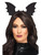 29" Black Bat Wings Women Adult Halloween Headband Costume Accessory - One Size - IMAGE 1