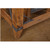65" Brown Natural Wood Counter Height Dining Table with Charcoal Gray Metal Frame - IMAGE 4