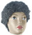 Black Adult Women Halloween Wig Costume Accessory - One Size - IMAGE 1
