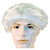 White Colonial Men Adult Halloween Wig Costume Accessory - IMAGE 1