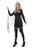 49" Black Fever Reaper Women Adult Halloween Costume - Small - IMAGE 2