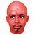 Red Skinhead Custom Unisex Adult Halloween Costume Accessory - IMAGE 1