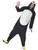 42" Black and White Penguin Unisex Adult Halloween Costume - XL - IMAGE 1
