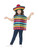 24" Red and Green Mexican Unisex Child Halloween Instant Kit - One Size - IMAGE 2