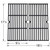 2pc Matte Cast Iron Cooking Grid for Kenmore Gas Grills 18.5" - IMAGE 2