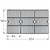 3pc Matte Cast Iron Cooking Grid for Backyard Grill, Kenmore Gas Grills 27.75" - IMAGE 2