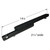 14" Black Cast Iron Burner for Uniflame Gas Grills - IMAGE 2