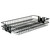14" Stainless Steel Flat Spit Rotisserie Grill Basket - IMAGE 1