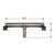 8" Stainless Steel Burner for Charbroil and Thermos Gas Grills - IMAGE 2