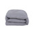 90" x 92" Gray Contemporary Feather Queen Size Duvet Cover - IMAGE 6