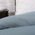 90" x 92" Teal Blue Contemporary Queen Size Duvet Cover - IMAGE 2