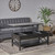 29.5" Black Contemporary Lift Top Coffee Table with Storage - IMAGE 2