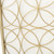 41" Gold Contemporary Single Panel Fireplace Screen - IMAGE 3