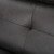 46.25" Gray Solid Plush Cushion Loveseat Recliner - IMAGE 3