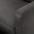 46.25" Gray Solid Plush Cushion Loveseat Recliner - IMAGE 4