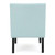 32" Blue and Black Contemporary Armless Accent Chair - IMAGE 3