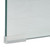 39.25" Clear Contemporary Rectangular Coffee Table - IMAGE 6