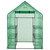 77" Green Deluxe Two Tier 8 Shelf Portable Outdoor Greenhouse - IMAGE 2