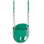 102" Green Outdoor Full Bucket Swing with Chain - IMAGE 1