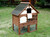 45" Brown and Gray Unique Durable Tudor Rabbit Hutch - IMAGE 6
