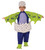 Purple and Green Draggles Hatchimal Unisex Children Fancy Dress Costume - Small - IMAGE 1