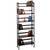 38.50” Black Foldable and Stackable Storage Display Unit Bookcase - IMAGE 2