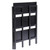38.50” Black Foldable and Stackable Storage Display Unit Bookcase - IMAGE 3