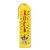 Pack of 6 Yellow "Rock Star Award" School Award Ribbon Bookmarks 8" - IMAGE 1