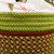 14" Braided Houndstooth Christmas Storage Basket - IMAGE 5