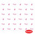 Breast Cancer Awareness Photo Backdrop - 72" - Pink and White - Pack of 6 - IMAGE 3