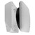 6" Matte White SM-X65SP2W SM Speaker Series Three Surface Corner Spacer - IMAGE 1