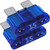 4" Blue and Silver Functional Blue Sea 5242 Fuse ATO/ATC 15 AMP - IMAGE 1
