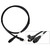3" Matte Black Non-Powered NMEA 2000 Drop Cable for MS-RA205 and MS-BB300 to NMEA 2000 T-Connector - IMAGE 1