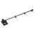 17" Stainless Steel and Nylon Rail Mount Flag Pole Staff Mount - IMAGE 1