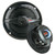 7" Matte Black MR50B Round Marine Speakers Pair - IMAGE 1