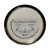 4" White, Stainless Steel, and Clear Standard Rudder Angle Indicator - IMAGE 1